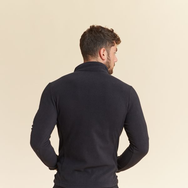 מעיל פליז | רוכסן מלא | Alaska Full Zip | גברים | שחור